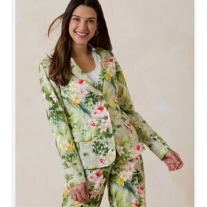 Tommy Bahama Flora Riviera Paloma Coast Floral Blazer | Womens XS $228 NEW
